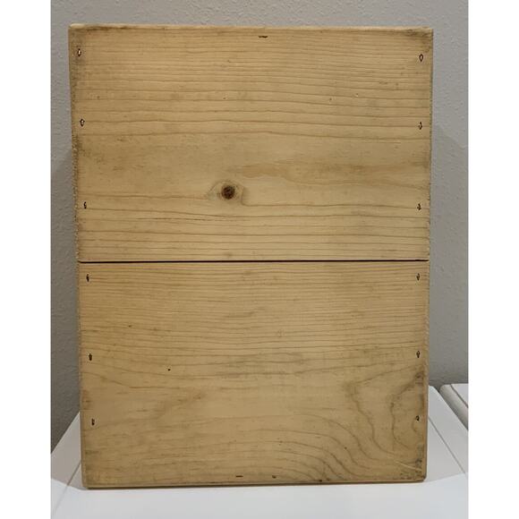 Northstar 2006 Merlot Wine Wood Display Case Storage Box Container 6 Bottle - Picture 11 of 13